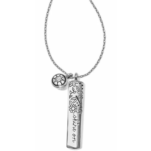 Brighton Every Little Thing Shine on Necklace Pink Swarovski Crystal - Picture 1 of 4